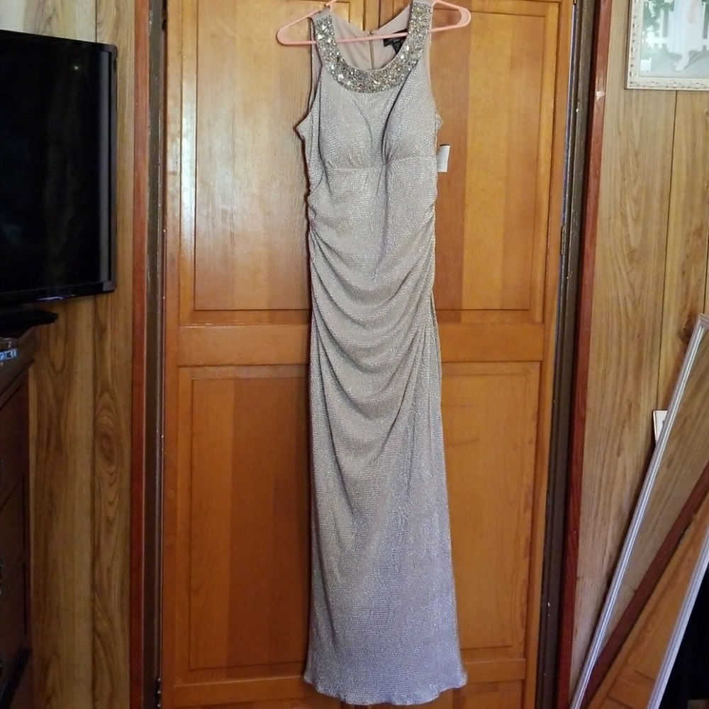 Gold Formal Dress